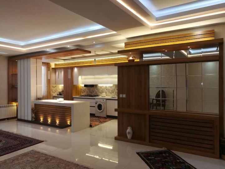 اجرای کابینت مدرن توسط کابینت تماشا