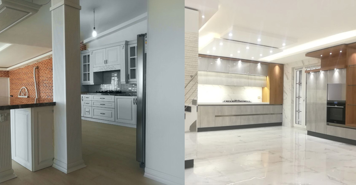 طراحی کابینت تماشا کابینت مدرن تماشا